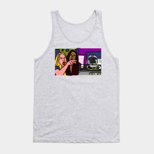 Woman Yelling at Cat Meme with Sci Fi Space Dog Tank Top